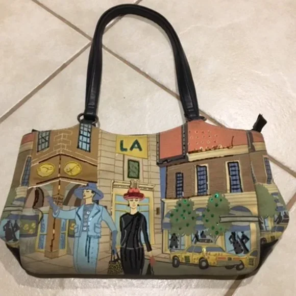 Frankie Johnnie Bags Frankie Johnnie Beadedsequined La Scene Handbag Purse Poshmark